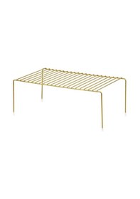 Resim Edora Home Dolap İçi Düzenleyici Çok Amaçlı Gold Raf - Metal Paslanmaz 