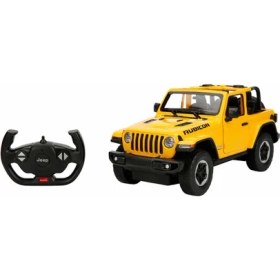 Resim Rastar 1:14 Jeep Wrangler Rubicon Uzaktan Kumandalı Araba 16096 Sarı 
