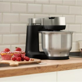 Resim Bosch MUMS2VM00 Serie 2, Mutfak Makinesi, MUM, 900 W, Siyah, Gümüş 