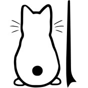 Resim Gmwax Silecekteki Kedi Duvar Dekor Sticker 40 x 52 cm 