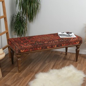 Resim Vintage Tasarım Ahşap Bank - 45x45x90 cm 