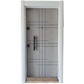 Resim Tez1532b Statik Kasa Düz Model Çelik Kapı 