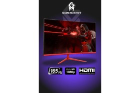 Resim GM Game Master GM-X1 Full Gaming Set i3-12100F 16GB Ram 512GB M.2 RTX3050 23.8" 165Hz FHD Oyuncu Monitör Siyah PC 