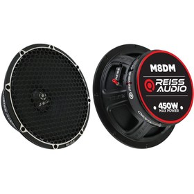 Resim Reiss REİSS AUDİO RS-M8DM-450WMAX-ÇİFTİ 300WRMS-KALİTELİ-PROFESYONEL-METAL KAPAKLI-20 CM MİDRANGE HOPARLÖR 