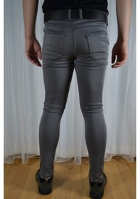 Resim Bomonti Erkek Agree Slim Martın Kot Pantolon Gri 