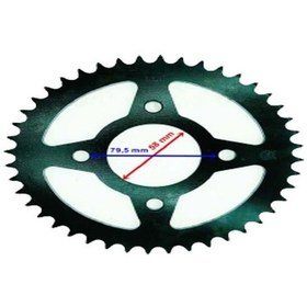 Resim HONDA DİSCOVER UYUMLU ARKA DİŞLİ 428-44T İÇ 58X4 DELİK ÖM 