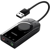 Resim Ugreen Harici USB Ses Kartı 15 CM | Ugreen Ugreen