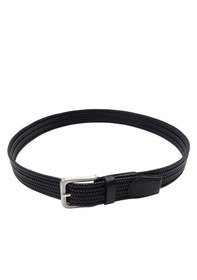 Resim Pierre Cardin Premium Örgü Deri Kemer En 3,5 Cm Pc-1712 Siyah 