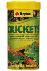 Resim Hype Store Tropical Crickets Kurutulmuş Balık Yemi 250ml 25gr 