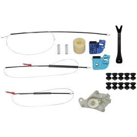 Resim Ön Vw T5 2003-2014 Büyük Ayaklı Set Cam Sağ Ön Büyük Ayaklı 