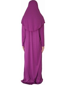 Resim Zehranaz Namaz Elbisesi Açık Mürdüm Fermuarsız Namaz Elbisesi (545584669) Çok Renkli 