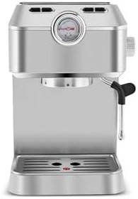 Resim Karaca Coffee Art 1101 Süt Köpürtücülü, 20 Bar Basınçlı, Espresso, Latte, Cappuccino, Americano Makinesi 1,5L Inox 