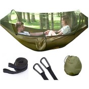 Resim Ganzhoushop Tcherchi Hamak Cibinlik Açık Sc Ahşap Çok Renkli 