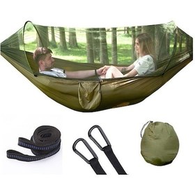 Resim Ganzhoushop Tcherchi Hamak Cibinlik Açık Sc Ahşap Çok Renkli 