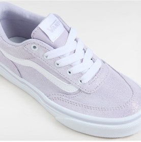 Resim Vans Brooklyn Ls Kız Çocuk Mor Sneaker Mor 