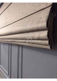 Resim Katlamalı Keten Balckout Perde 3 Renk Seçeneği 001 