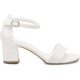 Resim Gedikpaşalı 2236 8Y 22 Beyaz Bayan Ayakkabı Abiye (505406710) 35 Beyaz 