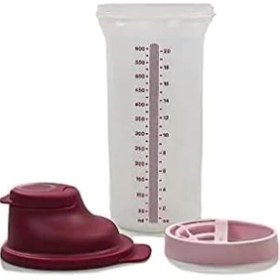 Resim Pişirme Mix-Fix Şekşek 600 ml Shake-It Lila Shaker Ölçüm - Karıştırma Kabı Shaky… 