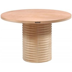 Resim Masifart Bonus 140 Lık Geniş Suyolu Masa Cilasız Ham Ham 