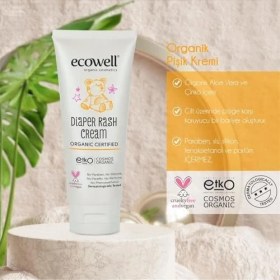 Resim MWX Teknoloji Ecowell Organik Pişik Kremi (1 x 110 G) 