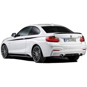 Resim Bmw F22 2 Serisi 2013-2019 Uyumlu Yedek Parça M Performance Difüz 