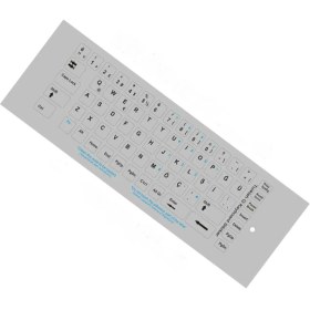 Resim Rob Ada Türkçe Q Klavye Etiketi Laptop Pc Sticker 