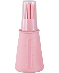 Resim Hightower Solid Renk Toz Ölçekli Silikon Fırça Yüksek Isıya Dayanıklı Barbekü Pişirme Fırçası 