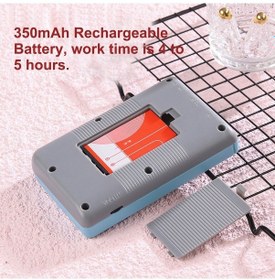 Resim Pazly Taşınabilir Şarjlı Renkli Pil Oyun, Konsolu: Klasik İnç Geeroyoo G50 El Ekran, 500 350mah 3.0 Lc 