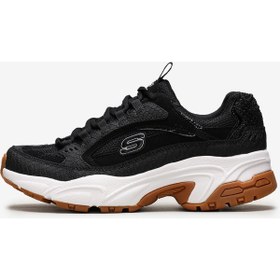 Resim Skechers STAMİNA-CLASSY TRAİL Kadın Siyah Sneakers - 13455 BKW 