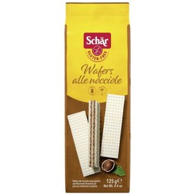 Resim SCHAR Wafers Nocciola Glutensiz Fındık Ezmeli Gofret 125g 