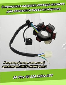 Resim Jeneratör Stator 139fmb 147fmh 152fmı Delta, Alpha 6 Silindir 418011066 