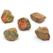 Resim Hakiki Doğal Unakit Taşı Kaya Parçası 1.Kalite 