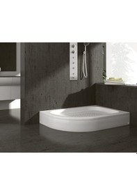 Resim Ubm 70x120 Cm Asimetrik Oval Duş Teknesi Sağ 