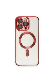 Resim artlab Art İphone 14 Pro Kılıf Kross Magneticsafe Kapak - Kırmızı Lab 