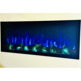Resim 14 Efekt Dekoratif Şömine Bluetoooth+kumanda+çıtırtı 120x25x16 Cm 