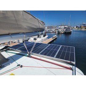 Resim 5 230 1150 Watt 12 Volt Marin Katamaran Güneş Paneli Seti 