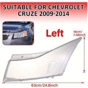 Resim Dream011 Sol Çamurluk 2009-2014 Cruze İçin Şeffaf Far Kapakları Oto Aksesuar 1/2 Parça 