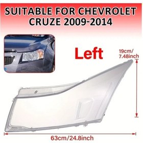 Resim Dream011 Sol Çamurluk 2009-2014 Cruze İçin Şeffaf Far Kapakları Oto Aksesuar 1/2 Parça 