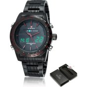 Resim Hanyang Bbr-Box Lüks Marka Navıforce Erkekler Moda Spor Saatler Erkek Kuvars Dijital Analog Saat Adam Tam Çelik Kol Saati Relogio Masculino (Yurt Dışından) 