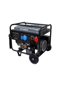 Resim Hyundai HHY12000ED Dual Power 10Kw 220V/380V Marşlı 27l Bakır Sargı Jeneratör 