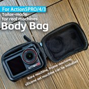 Resim DJI Osmo Action 5 Pro/4/3 Depolama Çantası Koruyucu Vücut Depolama Çantası Mini Taşınabilir Şok Geçirmez ve Sıkıştırma Dirençli Aksesuarlar 
