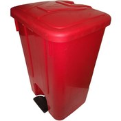 Resim Tıbbi Atık Çöp Konteyneri 70 Lt 