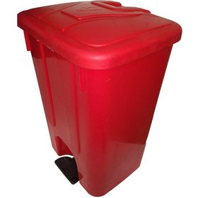 Resim Tıbbi Atık Çöp Konteyneri 70 Lt 