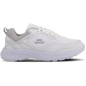Resim Slazenger GIMA Kadın Beyaz / Gümüş Koşu & Yürüyüş Spor Ayakkabısı 