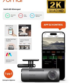 Resim 70mai M310 2K Dash Cam Araç Kamerası 