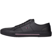 Resim Tommy Hilfiger Siyah Erkek Sneaker FM0FM04561BDS Tommy Hilfiger