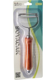 Resim Ahşap Saplı Tekli Soyacak 5224 Çok Renkli 