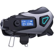 Resim qasul Kameralı Ekranlı İntercom Bluetooth Motosiklet Kask Kulaklığı 32 GB SD KART HEDİYELİ 