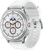 Resim Samsung Galaxy Watch8 Classic Beyaz, Bluetooth, 46mm Akıllı Saat (Samsung Türkiye Garantili) 