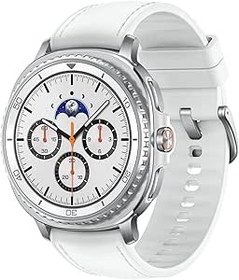 Resim Samsung Galaxy Watch8 Classic Beyaz, Bluetooth, 46mm Akıllı Saat (Samsung Türkiye Garantili) 